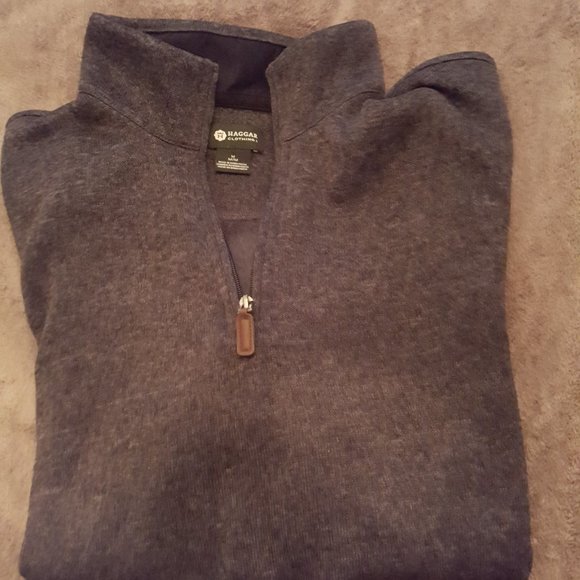 Haggar sweater, charcoal grey, Size M - Picture 1 of 5